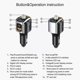 thumbnail image 4 of Car Mp3 Tooth Player /u Disk Music Pd/qc3.0 Fast Char Transmitter Hands- Car Fm Accessories U6v2, 4 of 4
