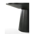 thumbnail image 3 of Mesa auxiliar redonda LILOLA LIVING Jasper Ebony Black 56 cm, 3 of 5