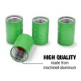 thumbnail image 5 of Rainbow Pride Gay Lesbian Contemporary Tire Rim Wheel Aluminum Valve Stem Caps - Green, 5 of 8