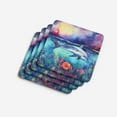 thumbnail image 4 of Carolines Treasures DAC2782FC 3.5 x 3.5 in. Dolphin Foam Coasters, 4 of 5