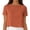 Red, variant on BLVB Cotton Linen Shirts for Women Spring Summer Casual Crewneck Short Sleeve Shirt Blouses Cute Beach Crop Tops