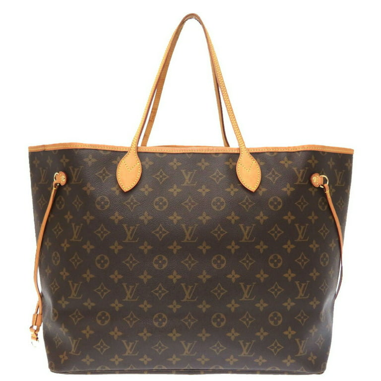 Louis Vuitton - Authenticated Neverfull Handbag - Cloth Brown for Women, Never Worn