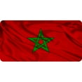 thumbnail image 1 of Plaque d'Immatriculation Drapeau Marocain, 1 of 1