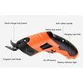 thumbnail image 4 of Electric Scissors, High Efficiency Electric Fabric Scissors Multifunctional Rechargeable Accidental Trigger Prevention  for Handicrafts, 4 of 7