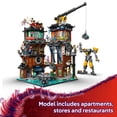 thumbnail image 4 of LEGO NINJAGO City Workshops Building Toy - Ninja Set for Boys & Girls, Ages 14+ - Gift for Teens - Includes 10 Minifigures and a Mech - For Play and Display - 71837, 4 of 8