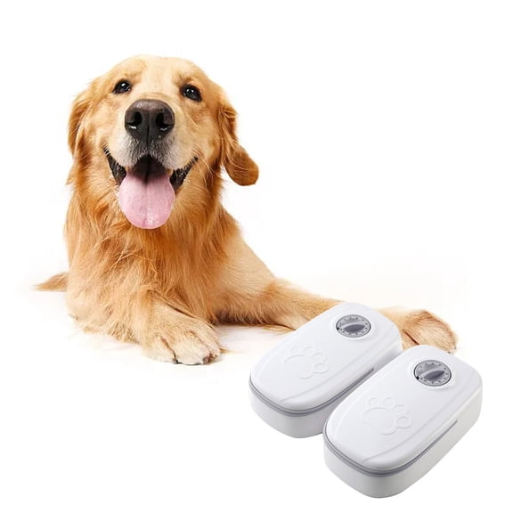 Smart Pet Feeder Bowl Automatic Ration Dispenser for Fresh Dry and Wet Double Meal Food 2PCS