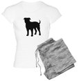 thumbnail image 1 of CafePress - American Bulldog - Women's Light Pajamas, 1 of 1