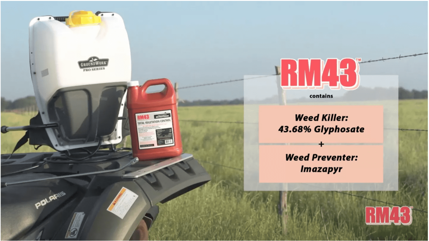 RM43 2.5 gal. Total Vegetation Control Weed Preventer Concentrate with Glyphosate and Imazapyr