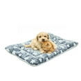 thumbnail image 3 of JoyMoreToys Soft Dog Cat Bed Mat with Cute Prints, 16.1x24 Inch Reversible Dog Crate Pad, Cozy Washable Pet Bed Mat, 3 of 5