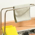 thumbnail image 3 of Lefu Kitchen Sink Organizer Telescopic Storage Shelf Drainer Rack Soap Sponge Towel, 3 of 9