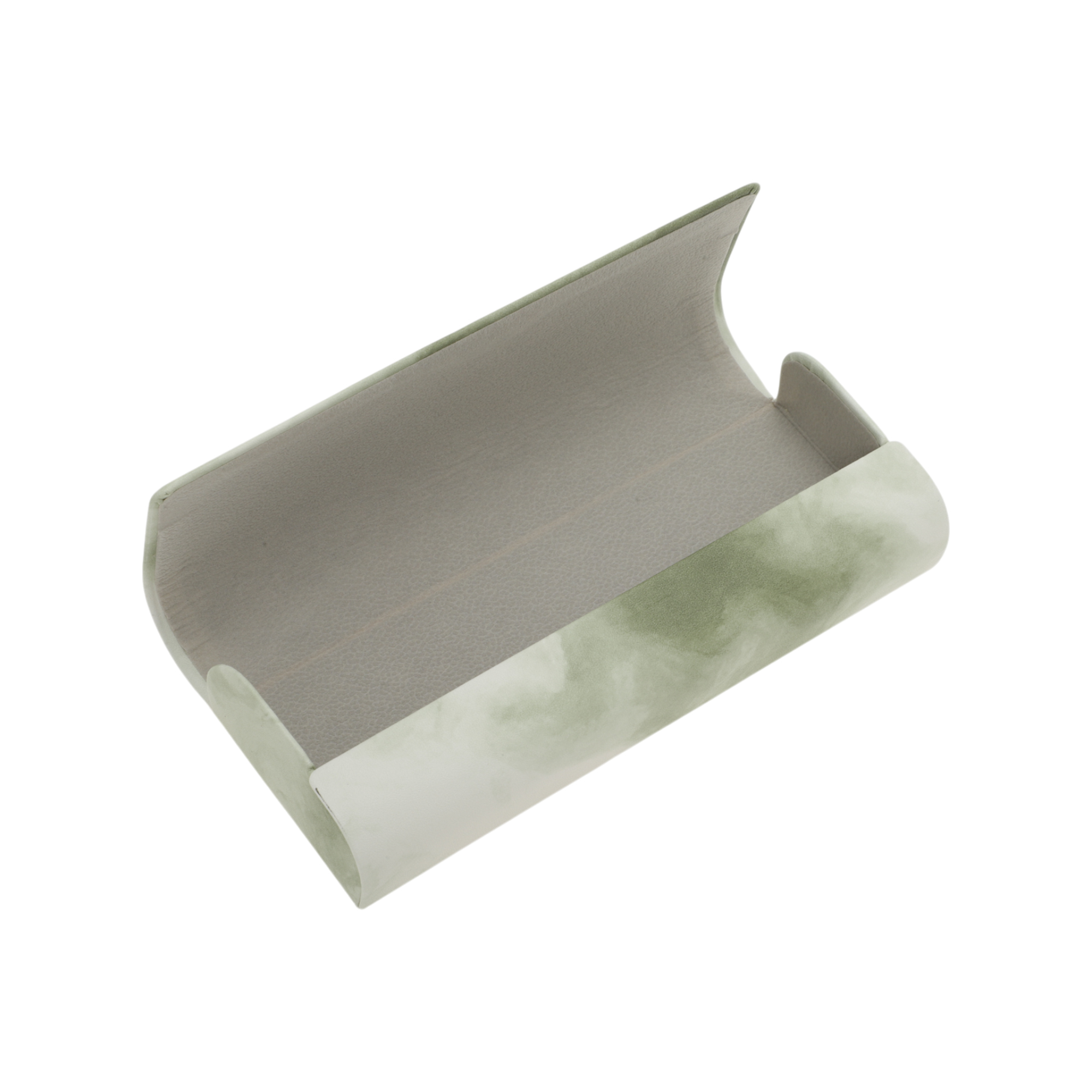 Unique Bargains Magnetic Tie-Dye Eyeglasses Case Durable Eyeglasses Storage Army Green