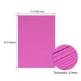 thumbnail image 2 of Uxcell Cardstock Scrapbook Paper 11.7" x 16.5", 92 lb/250gsm, Fuchsia 10 Pack, 2 of 4
