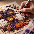 thumbnail image 6 of Halloween Diamond Art Kits, Spooky Cute Ghost Pearl Art Kits For Adults, Premium 3D Diamond Painting Crafts for Beginners, DIY Fall Home Wall Decor & Seasonal Party Gift, 6 of 6