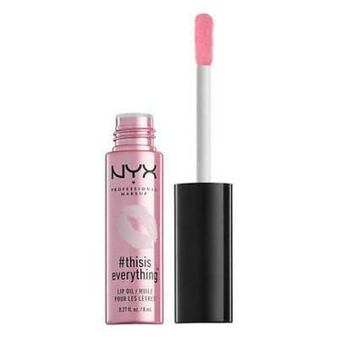 NYX Professional Makeup Paradise Fluff Lip Oil, 02 Get Spun, 0.27 Fl. Oz.