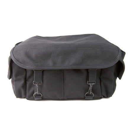 Domke F-2 Original Shoulder Bag with Water-Resistant Cotton Body and Removable Carry Strap for Fitting Cameras and Accessories (Black Ballistic)