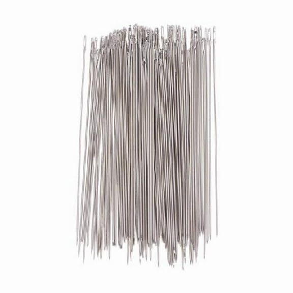 100Pcs Metal Beading Threading Needle For Beads Jewelry Bracelet String 3.2-12cm