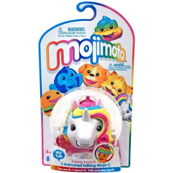 Mojimoto Animated Talking Mojis Unicorn Hanger Figure