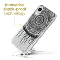 thumbnail image 3 of Case Yard iPhone-XR Case Clear Soft & Flexible TPU Ultra Low Profile Slim Fit Thin Shockproof Transparent Bumper Protective Cover Drop Protective Cell Phone Cases (Dripping Mandala), 3 of 8
