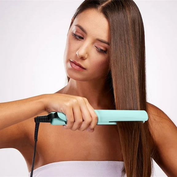 SDOHIG Curling Iron, Curling Wands, Hair Curlers, Straight Roll Dual Purpose, Hair Curlers Without Damaging Hair, Rapid Warming, Suitable for All Hair Type