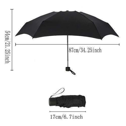 Paraguas impermeable anti-ultravioleta plegable de mini bolsillo de moda pequeña