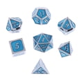 thumbnail image 2 of Dados poliédricos de metal 7X para D20 D12 D10 D8 y taza de dados #C, 2 of 9