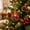 B, variant on Orangide Red Wool Handmade Christmas Tree Decorations Small Pendants Scene Setting Props for Holiday Home Ornament Craft Decor