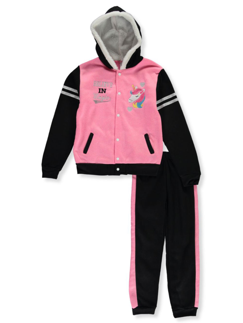 girls unicorn tracksuit
