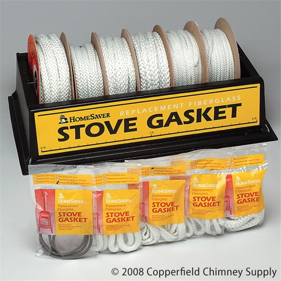 A.W. Perkins Co 1091W HomeSaver White Gasket Rope 1/2 Inch  x 84 Inch