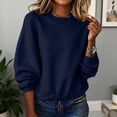 thumbnail image 2 of Ounisa Women's Winter Fashionable Casual Sweatshirt Long Sleeved Pullover Sweatshirt Hooded Sweatshirt, 2 of 8