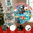 thumbnail image 5 of 4FT Lighted Iridescent Snowman Christmas Decorations, Pre-lit Holiday Decor with 100 Warm White LED Lights for Xmas Outdoor Indoor Decor Lighted Holiday Displays, 5 of 13