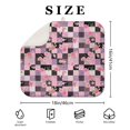 thumbnail image 4 of Pioneer Flower Floral Print Pattern Kitchen Dish Drying Mat 1 Pack, Ultra Absorbent Microfiber Drainer Mat, 16"x18", 4 of 6