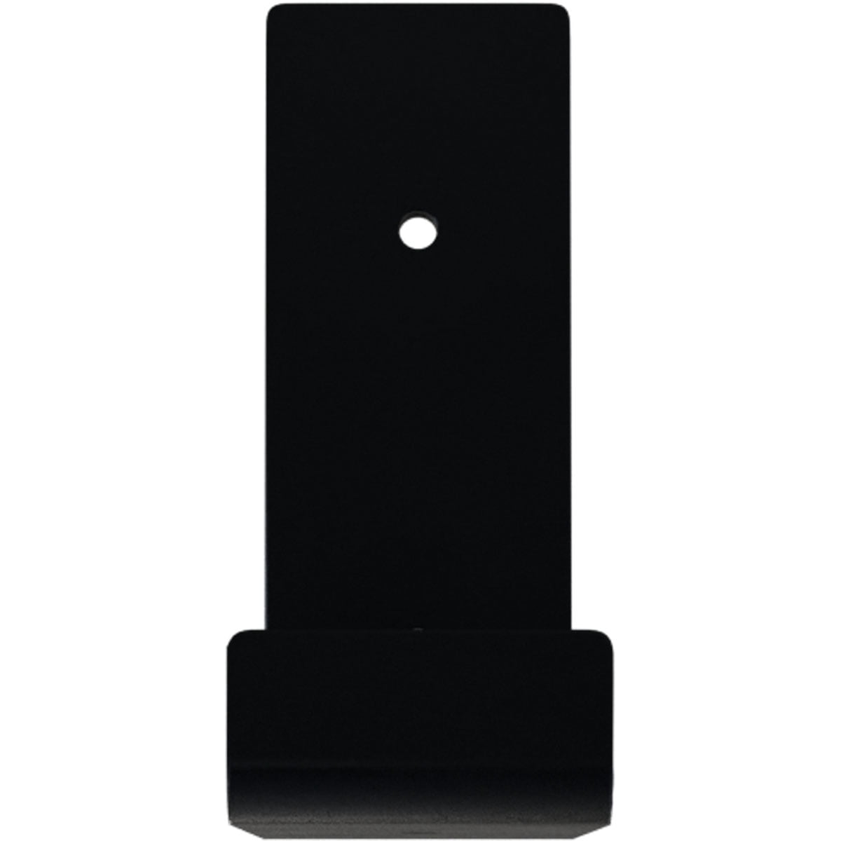 Ekena Millwork 2"W x 6"D x 5 1/2"H Steel Hanging Shelf Bracket, Powder Coated Black