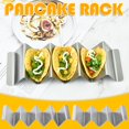 thumbnail image 1 of Fiudx Rejilla de Acero Inoxidable para Panqueques, Apta para Horno, Fácil de Usar para Preparar Deliciosos Panecillos, Incluye Asas y Bandejas Prácticas, Ideal para Reuniones Familiares, Material Dur, 1 of 4