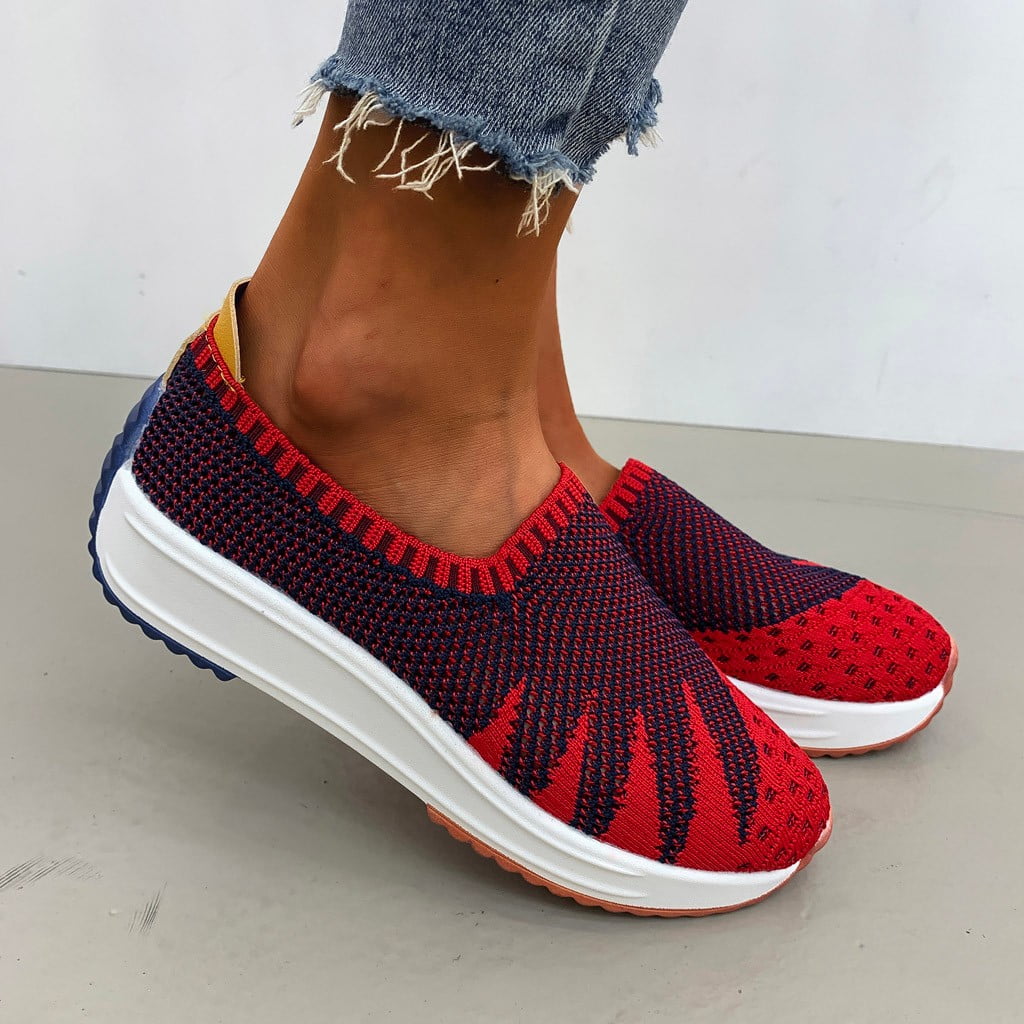 mesh casual sneakers