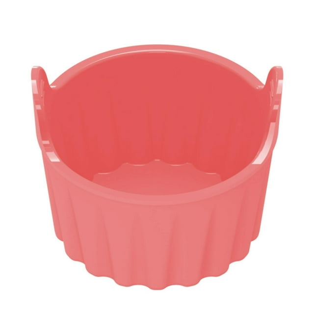 Friteuses à Air Chaud & Accessoires Friteuse à Air Chaud Pochet Œuf Silicone de Qualité Alimentaire Tasses à Œufs Pochés Libération Facile Ramequins Ronds pour Plateau Friteuse à Air Antiadhésif Tasse de Cuisson en Silicone pour Plats à Soufflé Tasse