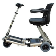 Luggie ELITE Folding Mobility Scooter, Champane