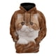 thumbnail image 3 of Sudadera con capucha con estampado 3D de gatos lindos para hombres y mujeres, sudaderas con capucha de moda con animales y gatos para mujeres, sudaderas con capucha 2024, jerséis de gran tamaño de hip, 3 of 4