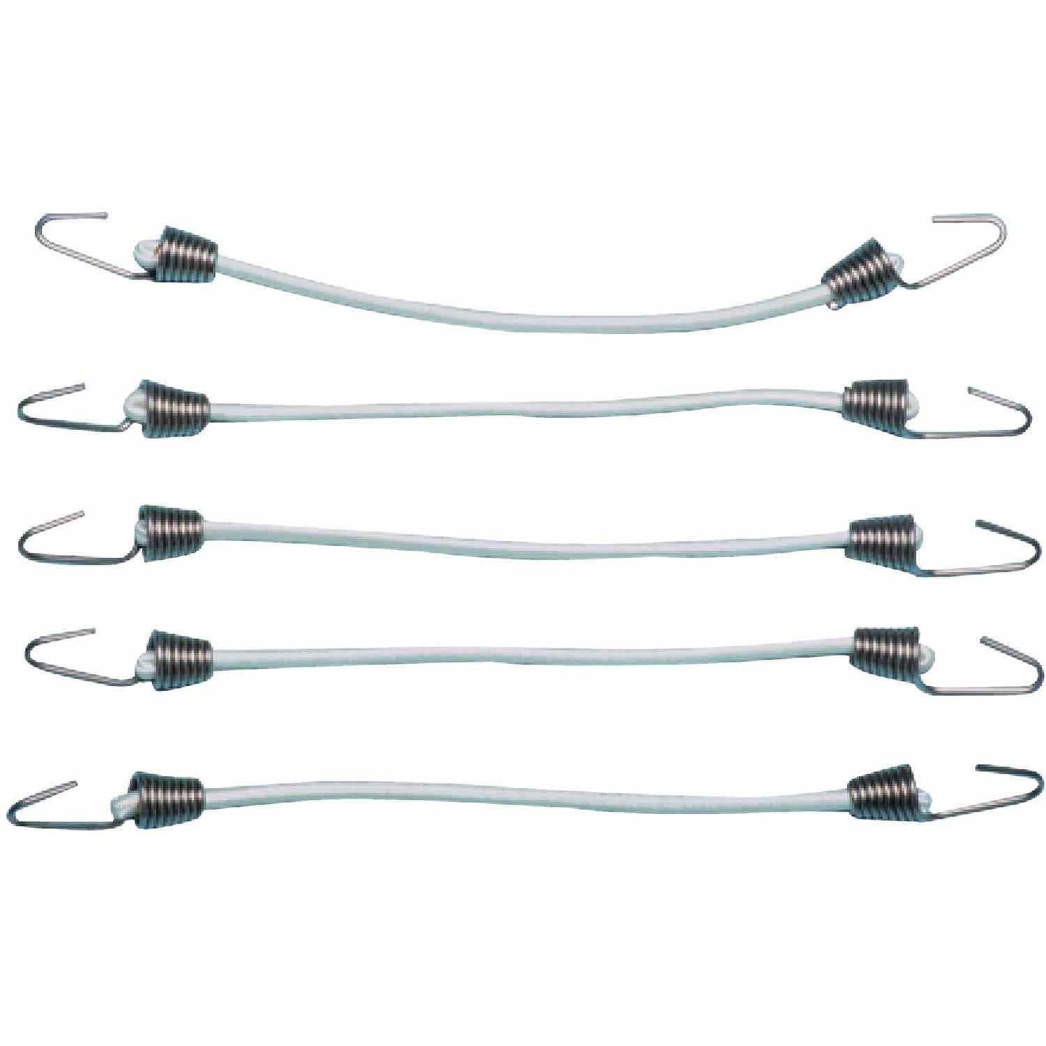 StaPut Marine 5/32" Bungee Cords with Mini Stainless Steel Hook Ends