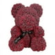 thumbnail image 3 of Oso de peluche rosa de 40cm para mujer, corazón, flor Artificial, rosa, regalo de San Valentín, boda, cumpleaños, Navidad, 2022, envío directo, 3 of 5