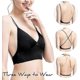 thumbnail image 2 of Low Back Bras For Women Wire-free U-shaped Backless Bra With Spaghetti Strap Convertible Sleep BraletteM, 2 of 3