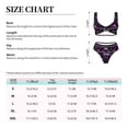 thumbnail image 2 of Kdxio Yin Yang1 Print Women's 2 Piece High Waisted Wrap Spaghetti Strap Summer Swimsuit Bikini Set-Large, 2 of 5