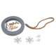 thumbnail image 1 of Adornos navideños con forma de alce artesanal de madera, decoración artística de pared interesante DIY para regalo navideño, 1 of 5