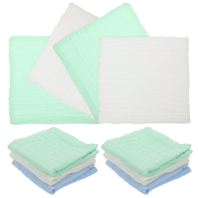 10 Uds toallita para bebé toallita de muselina para bebé debe tener paño de toalla para babas para niños pequeños