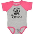 thumbnail image 3 of Inktastic My Oma Opa Love Me Grandkids Boys or Girls Baby Bodysuit, 3 of 5