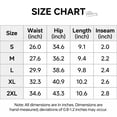 thumbnail image 2 of CIENVNSTG Womens Mid-High Waisted Jean Shorts Ripped Cutoff Denim Shorts Stretchy Summer Short Pants Casual Distressed 2026 Summer Clothes with Pockets Light Blue 2XL, 2 of 6