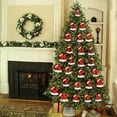 thumbnail image 3 of New Year  Tree Decor Hanging Ornament Creative Wooden Gift Durable Diy Alphabet Christmas Decoration, 3 of 6