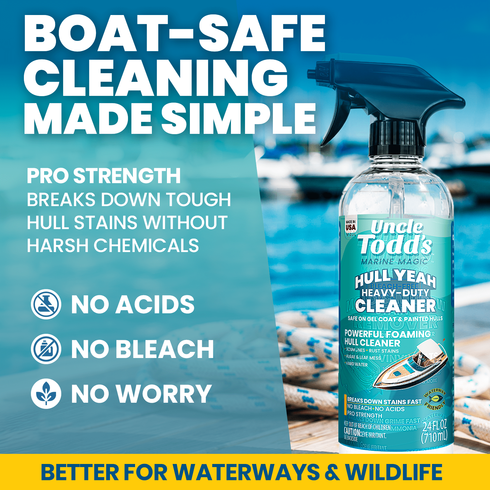 Uncle Todd's Hull Yeah Heavy Duty Cleaner