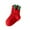 Red1, variant on Besolor Toddler Baby Girls Christmas Socks Kids Cute Funny Frilly Bows Cotton Ankle Socks Children Xmas Socks