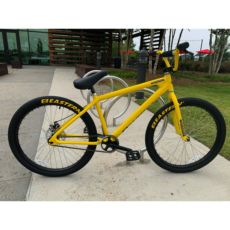 2020 SE Bikes Blocks Flyer 26 black w/yellow wheels