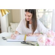 Pretty Simple Lettering: A Step-by-Step Hand Lettering and Modern Calligraphy Workbook for Beginners (Premium Spiral-Bound Hardcover)